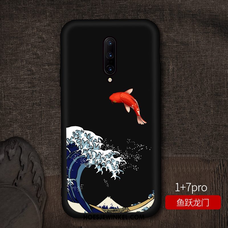 Oneplus 7 Pro Hoesje Siliconen Mobiele Telefoon Schrobben, Oneplus 7 Pro Hoesje Dun Bescherming