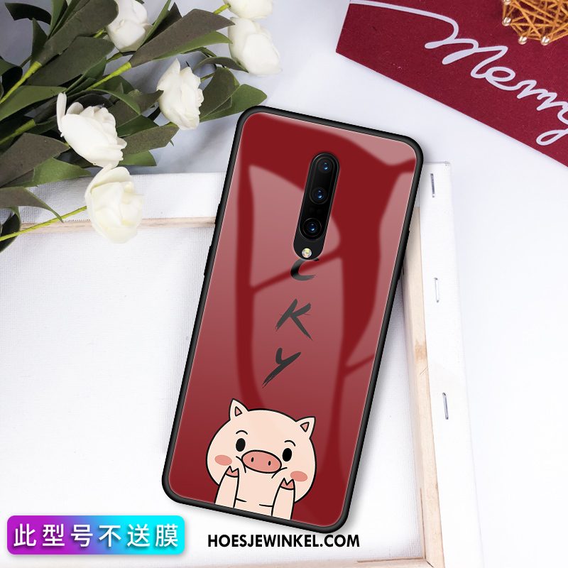 Oneplus 7 Pro Hoesje Siliconen Net Red Anti-fall, Oneplus 7 Pro Hoesje Wind All Inclusive