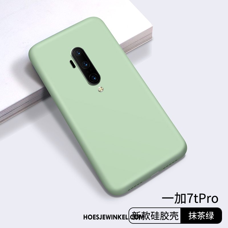 Oneplus 7t Pro Hoesje All Inclusive Chinese Stijl Zacht, Oneplus 7t Pro Hoesje Rood Persoonlijk