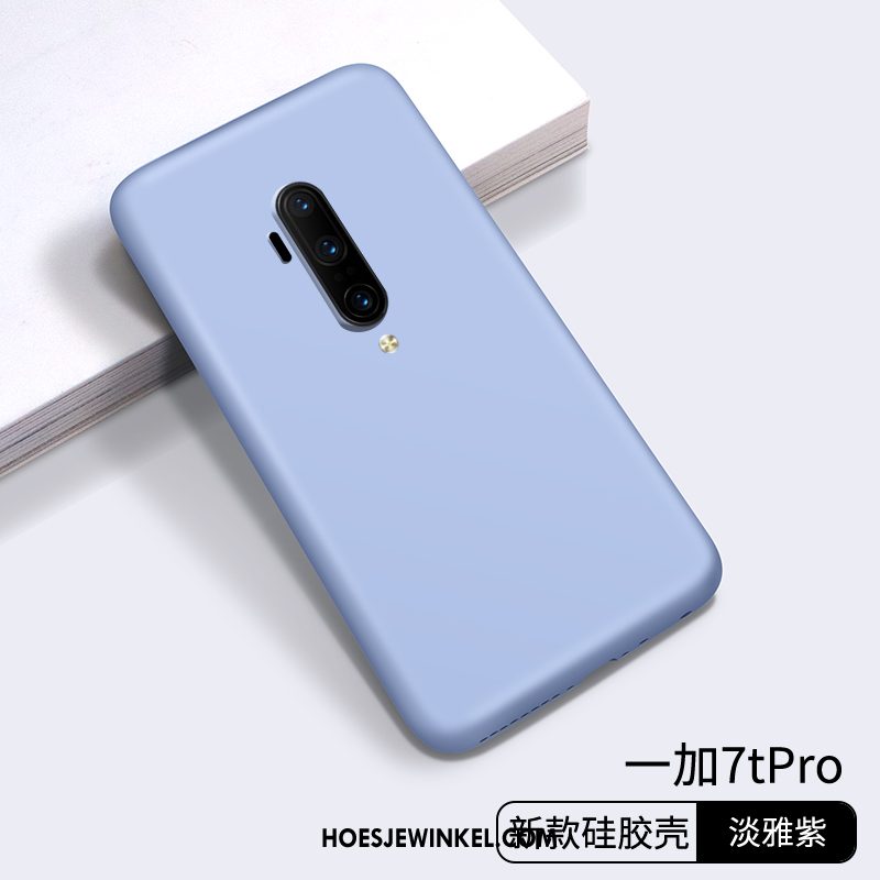 Oneplus 7t Pro Hoesje All Inclusive Chinese Stijl Zacht, Oneplus 7t Pro Hoesje Rood Persoonlijk