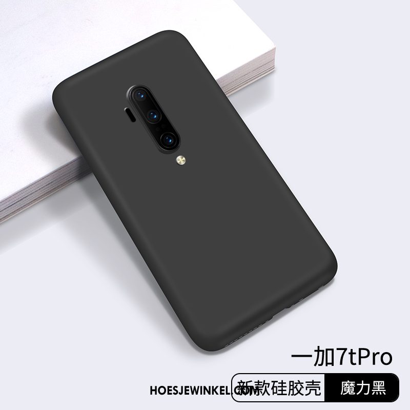 Oneplus 7t Pro Hoesje All Inclusive Chinese Stijl Zacht, Oneplus 7t Pro Hoesje Rood Persoonlijk