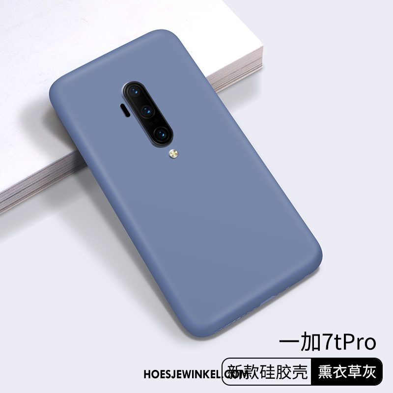 Oneplus 7t Pro Hoesje All Inclusive Chinese Stijl Zacht, Oneplus 7t Pro Hoesje Rood Persoonlijk