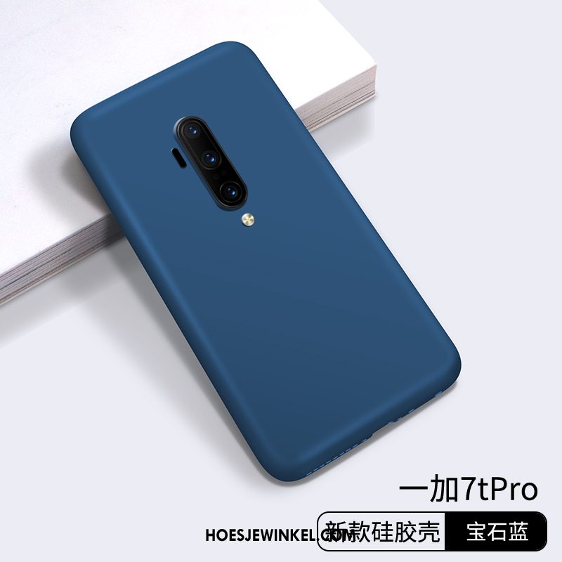 Oneplus 7t Pro Hoesje All Inclusive Chinese Stijl Zacht, Oneplus 7t Pro Hoesje Rood Persoonlijk