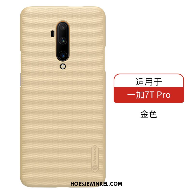 Oneplus 7t Pro Hoesje All Inclusive Schrobben Bescherming, Oneplus 7t Pro Hoesje Lichte En Dun Anti-fall