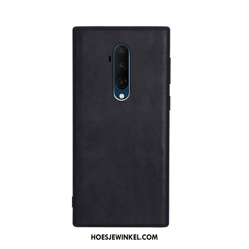 Oneplus 7t Pro Hoesje Anti-fall Rood All Inclusive, Oneplus 7t Pro Hoesje Vintage Dun