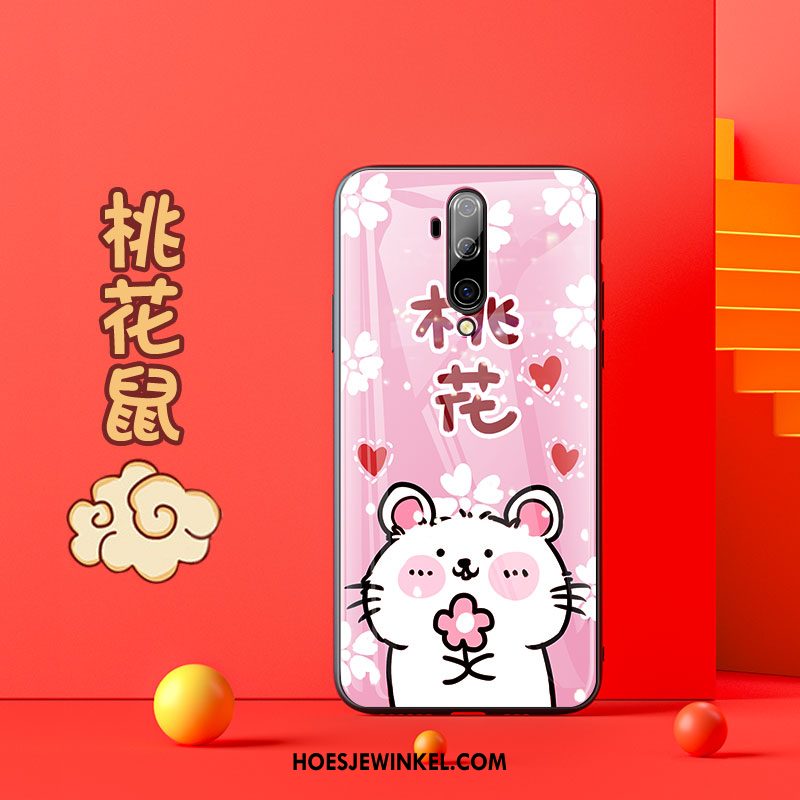 Oneplus 7t Pro Hoesje Lovers Roze Spotprent, Oneplus 7t Pro Hoesje Rijkdom Trendy Merk