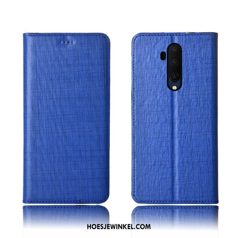 Oneplus 7t Pro Hoesje Mobiele Telefoon Leren Etui Anti-fall, Oneplus 7t Pro Hoesje Hoes Zacht