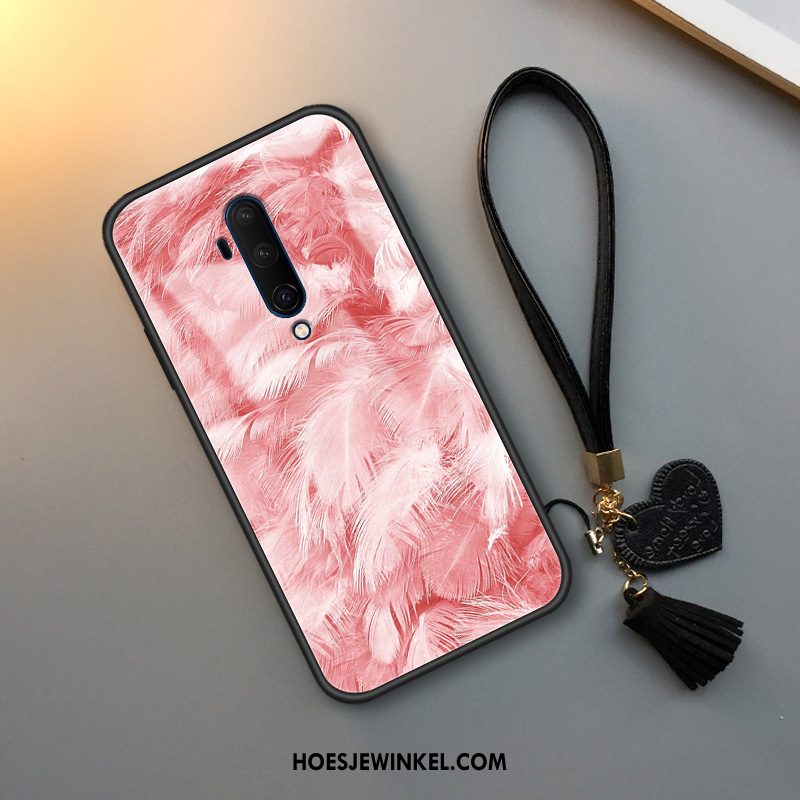 Oneplus 7t Pro Hoesje Trend Bescherming All Inclusive, Oneplus 7t Pro Hoesje Glas Hoes