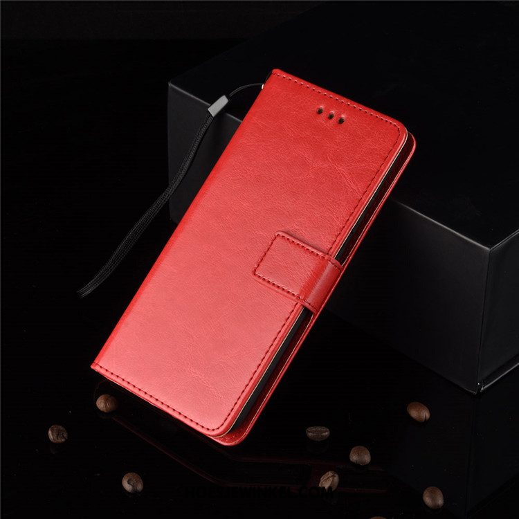 Oneplus 8 Hoesje Bescherming Leren Etui Hoes, Oneplus 8 Hoesje Trendy Merk Anti-fall