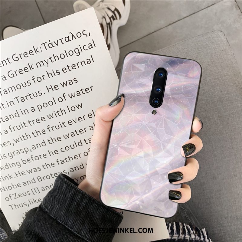 Oneplus 8 Hoesje Hoes Patroon Ruit, Oneplus 8 Hoesje Kleur Mobiele Telefoon