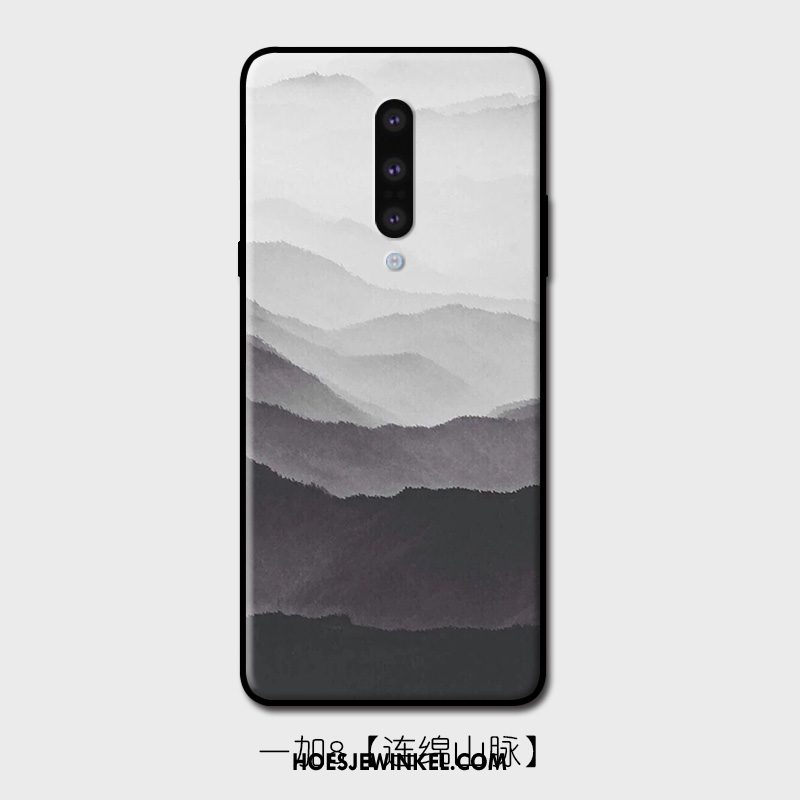 Oneplus 8 Hoesje Mode Siliconen Wind, Oneplus 8 Hoesje Mobiele Telefoon Eenvoudige