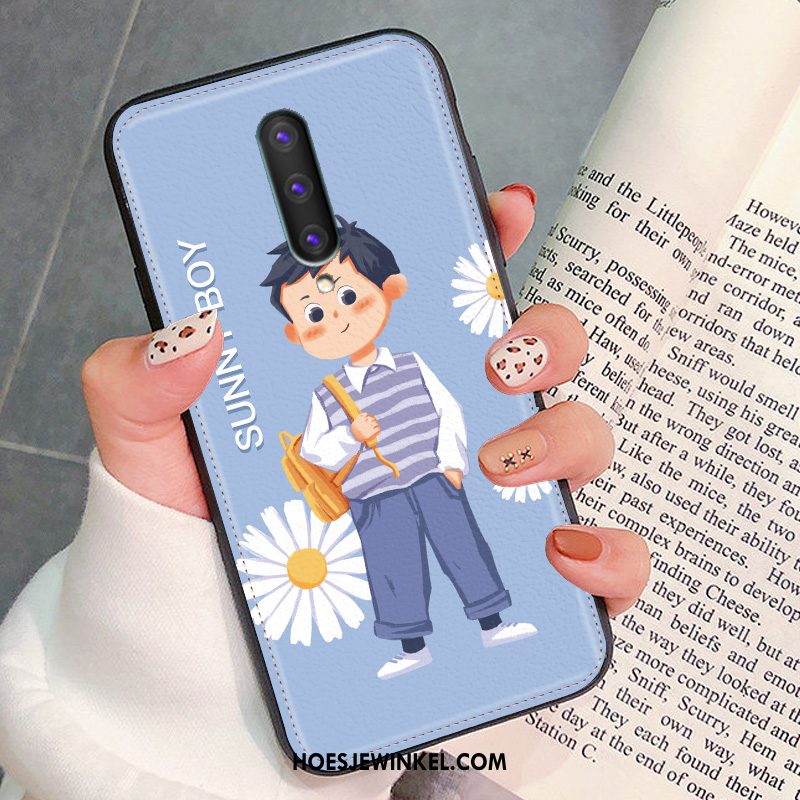 Oneplus 8 Hoesje Patroon Spotprent Zacht, Oneplus 8 Hoesje Leer Mini