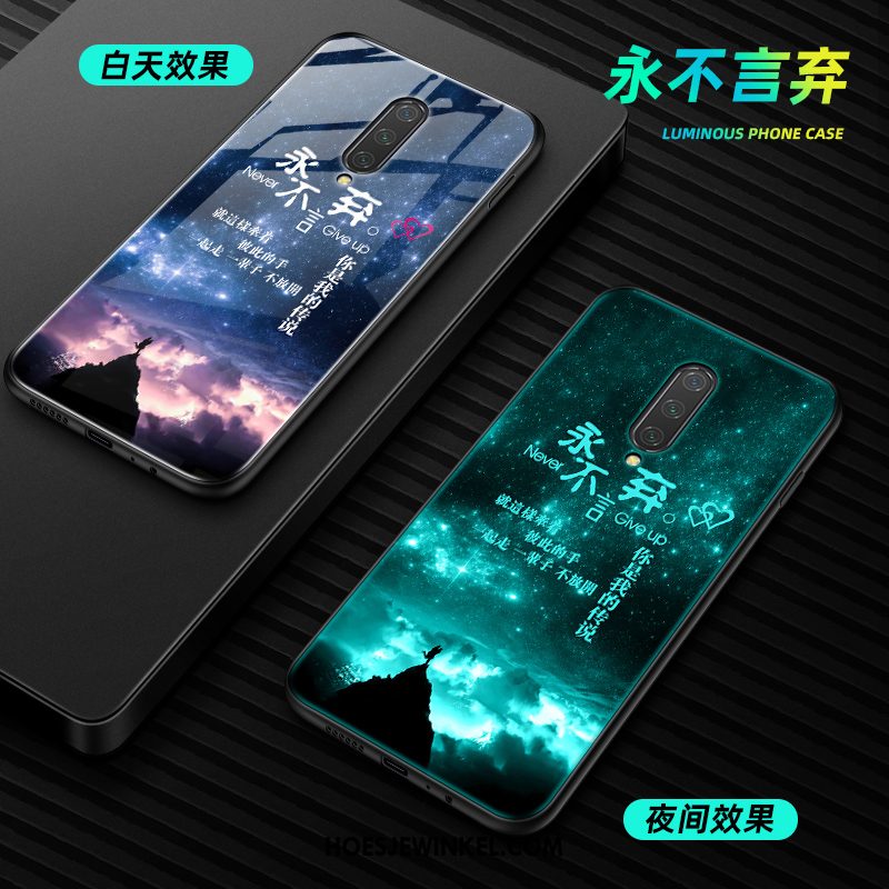 Oneplus 8 Hoesje Trendy Merk All Inclusive Hoes, Oneplus 8 Hoesje Hart Glas