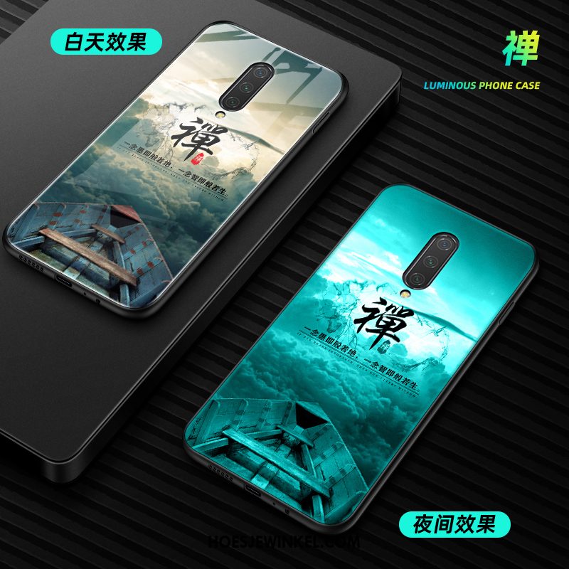 Oneplus 8 Hoesje Trendy Merk All Inclusive Hoes, Oneplus 8 Hoesje Hart Glas