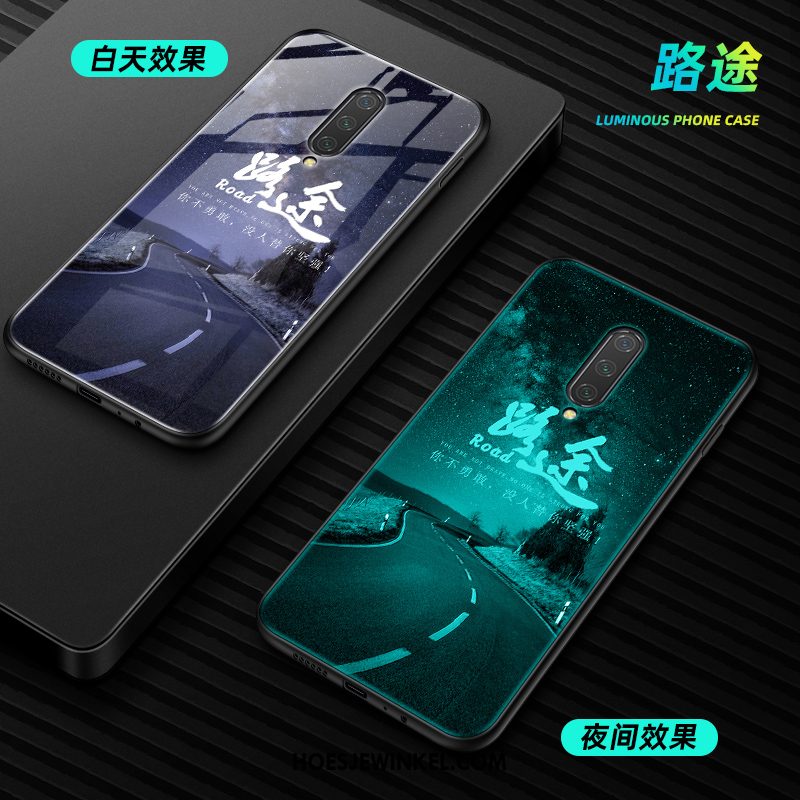 Oneplus 8 Hoesje Trendy Merk All Inclusive Hoes, Oneplus 8 Hoesje Hart Glas