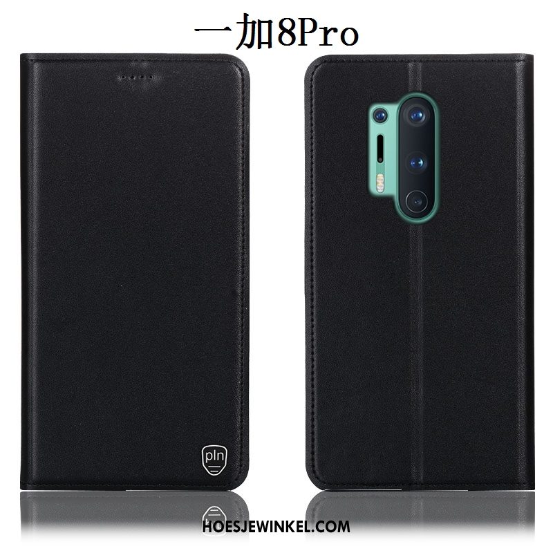 Oneplus 8 Pro Hoesje All Inclusive Hoes Anti-fall, Oneplus 8 Pro Hoesje Leren Etui Folio