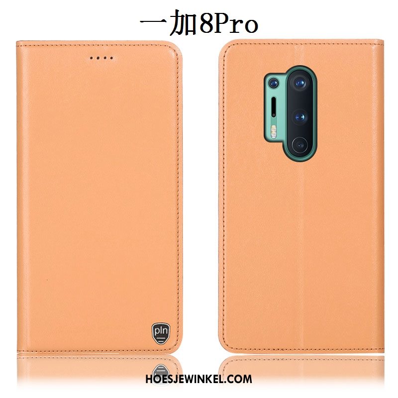 Oneplus 8 Pro Hoesje All Inclusive Hoes Anti-fall, Oneplus 8 Pro Hoesje Leren Etui Folio