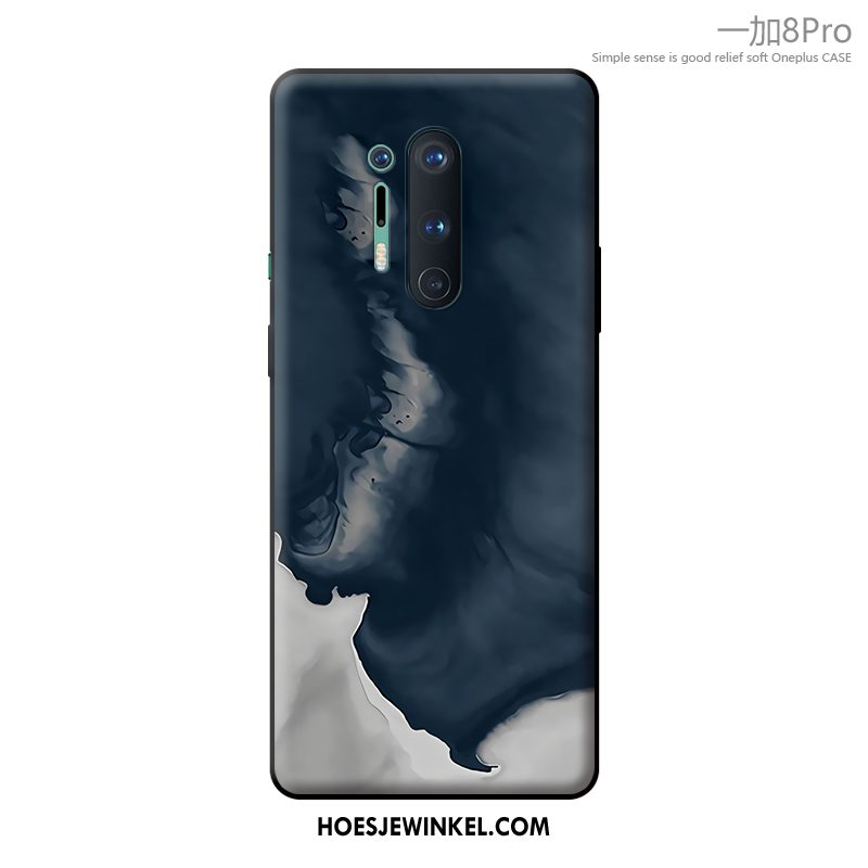 Oneplus 8 Pro Hoesje Bescherming Anti-fall Mobiele Telefoon, Oneplus 8 Pro Hoesje Trendy Merk Siliconen