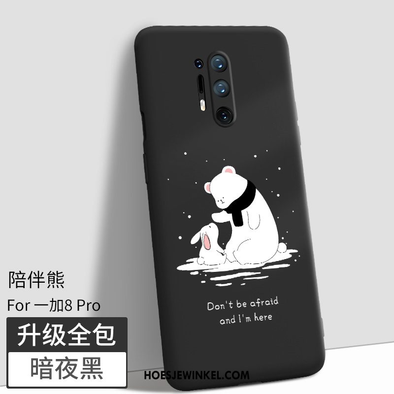 Oneplus 8 Pro Hoesje Mobiele Telefoon All Inclusive Siliconen, Oneplus 8 Pro Hoesje Schrobben Dun