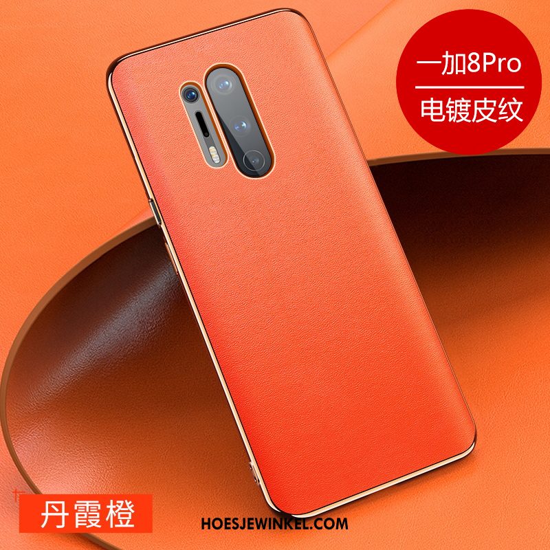 Oneplus 8 Pro Hoesje Nieuw Zacht Net Red, Oneplus 8 Pro Hoesje Luxe Mode