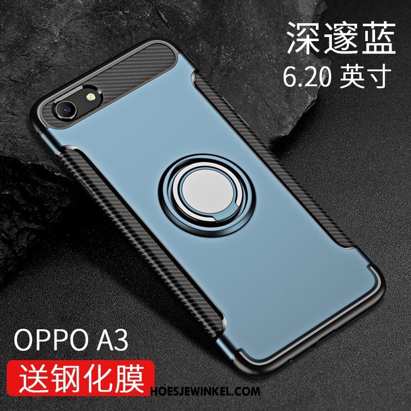 Oppo A3 Hoesje Auto Zacht Siliconen, Oppo A3 Hoesje Het Uitstralen Anti-fall