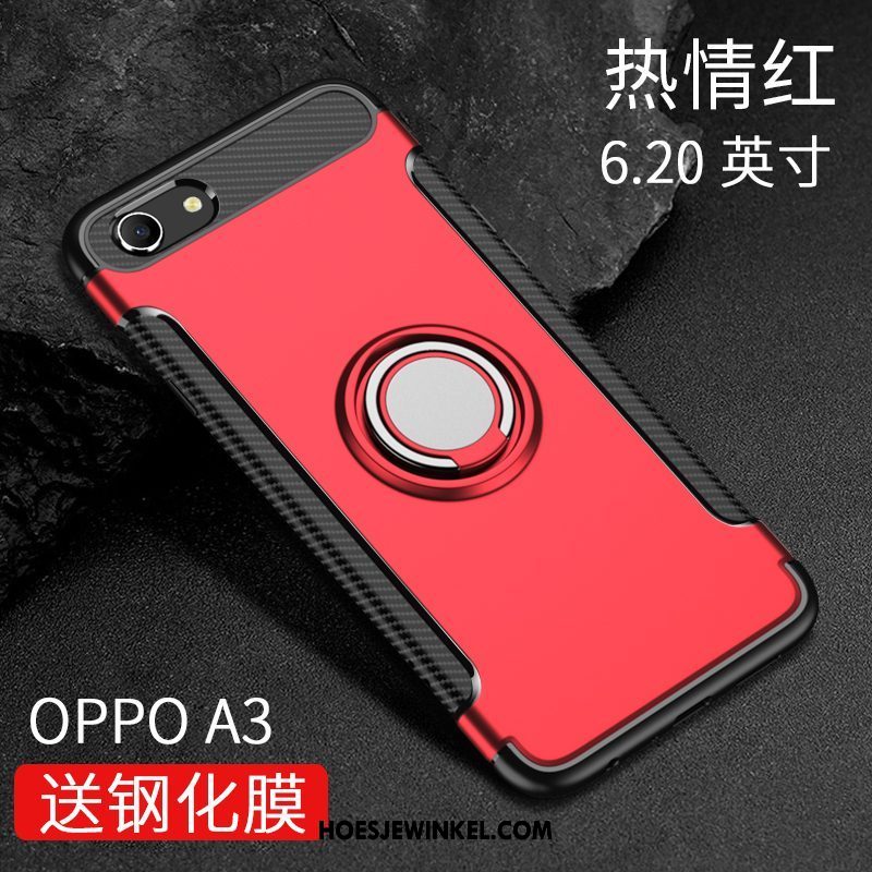 Oppo A3 Hoesje Auto Zacht Siliconen, Oppo A3 Hoesje Het Uitstralen Anti-fall