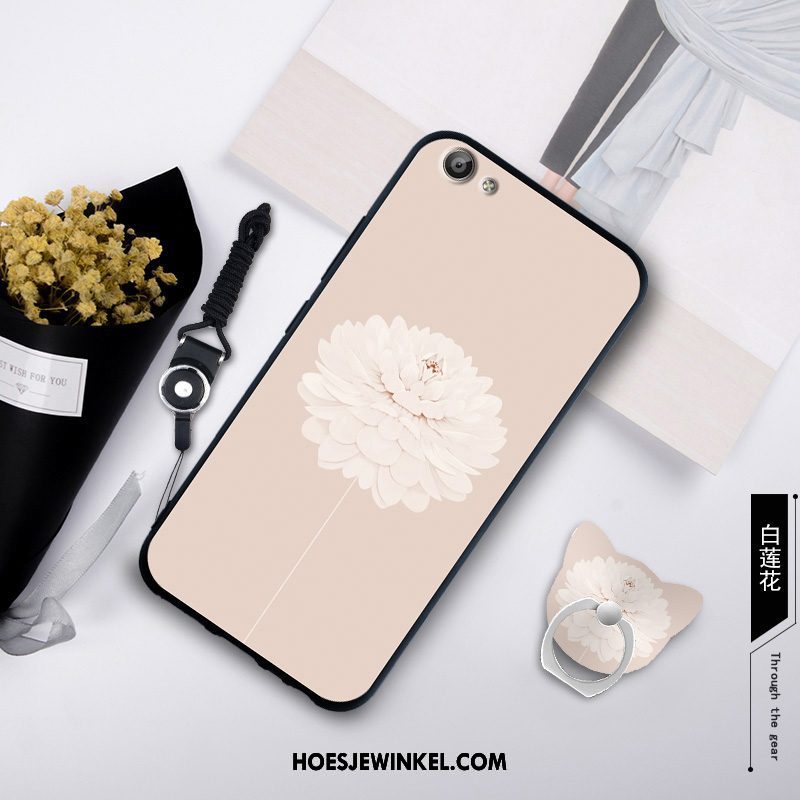 Oppo A3 Hoesje Siliconen Zwart Hoes, Oppo A3 Hoesje Mobiele Telefoon Hanger