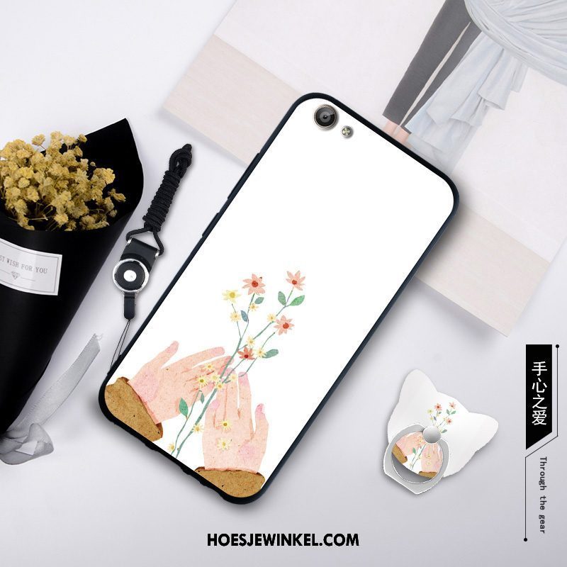 Oppo A3 Hoesje Siliconen Zwart Hoes, Oppo A3 Hoesje Mobiele Telefoon Hanger