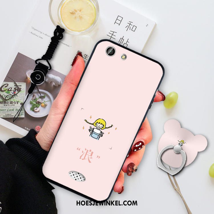 Oppo A31 Hoesje Anti-fall Zacht All Inclusive, Oppo A31 Hoesje Mobiele Telefoon Roze