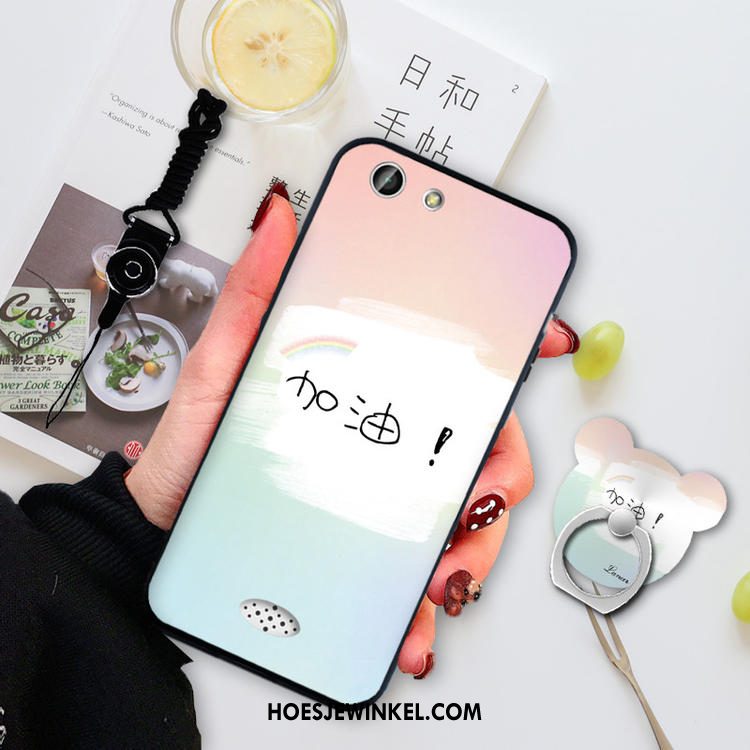 Oppo A31 Hoesje Anti-fall Zacht All Inclusive, Oppo A31 Hoesje Mobiele Telefoon Roze