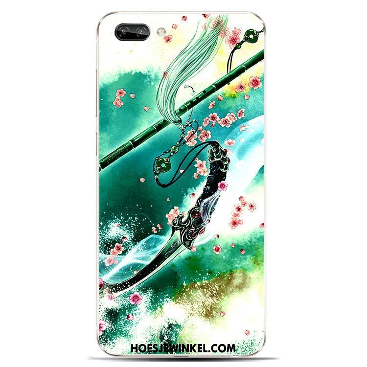 Oppo A3s Hoesje Hoes Mooi Bescherming, Oppo A3s Hoesje Zacht Chinese Stijl