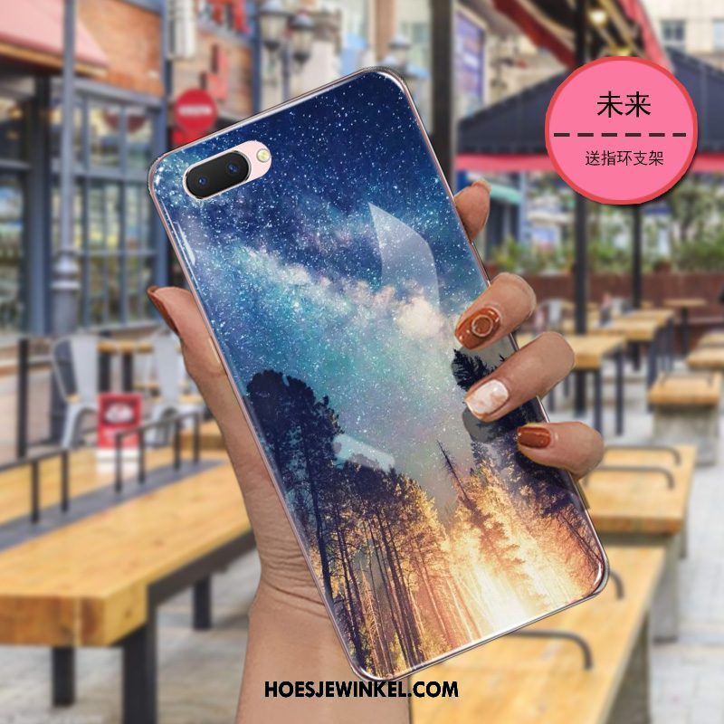 Oppo A3s Hoesje Nieuw Bescherming Trend, Oppo A3s Hoesje Hoes Blauw