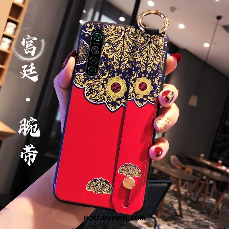 Oppo A5 2020 Hoesje Tempereren Anti-fall Chinese Stijl, Oppo A5 2020 Hoesje Hoes Skärmskydd