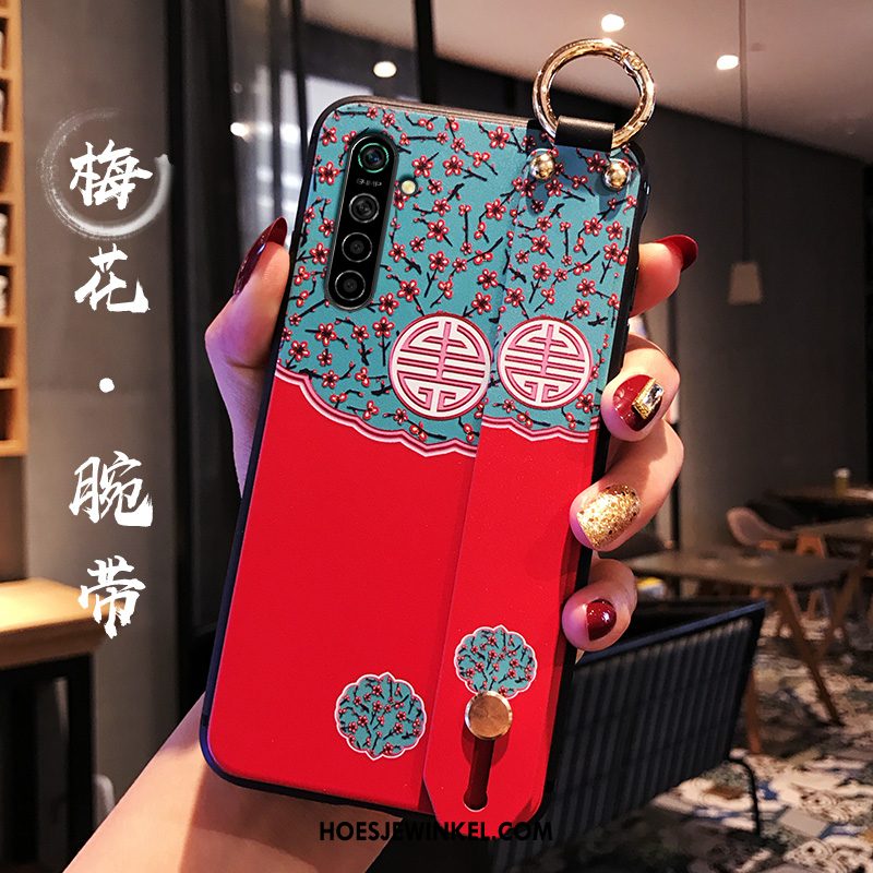 Oppo A5 2020 Hoesje Tempereren Anti-fall Chinese Stijl, Oppo A5 2020 Hoesje Hoes Skärmskydd