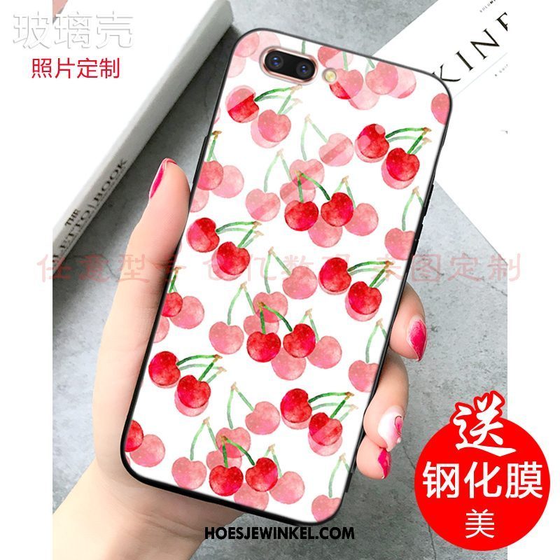 Oppo A5 Hoesje Citroen Vers Fruit, Oppo A5 Hoesje Pas Blauw