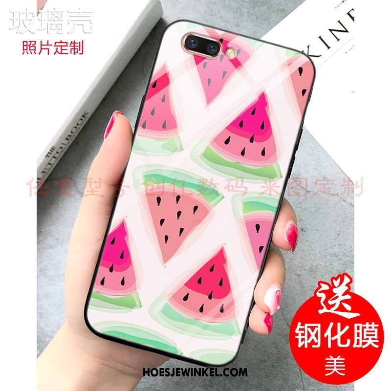 Oppo A5 Hoesje Citroen Vers Fruit, Oppo A5 Hoesje Pas Blauw