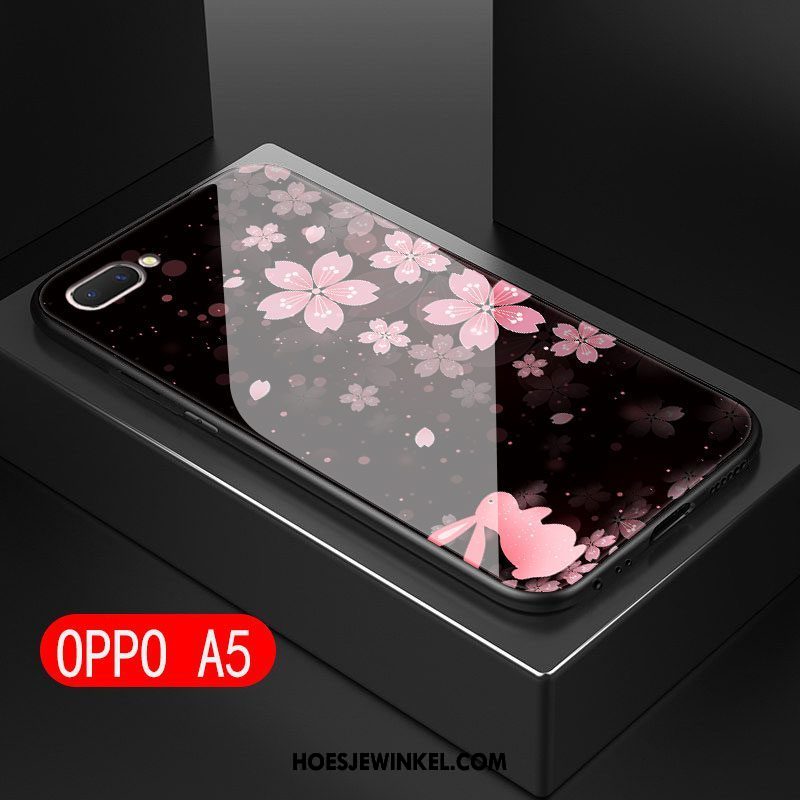 Oppo A5 Hoesje Persoonlijk Mobiele Telefoon Trend, Oppo A5 Hoesje Dun Zwart