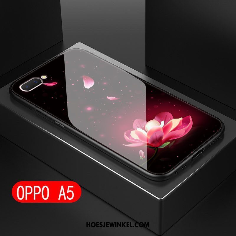 Oppo A5 Hoesje Persoonlijk Mobiele Telefoon Trend, Oppo A5 Hoesje Dun Zwart