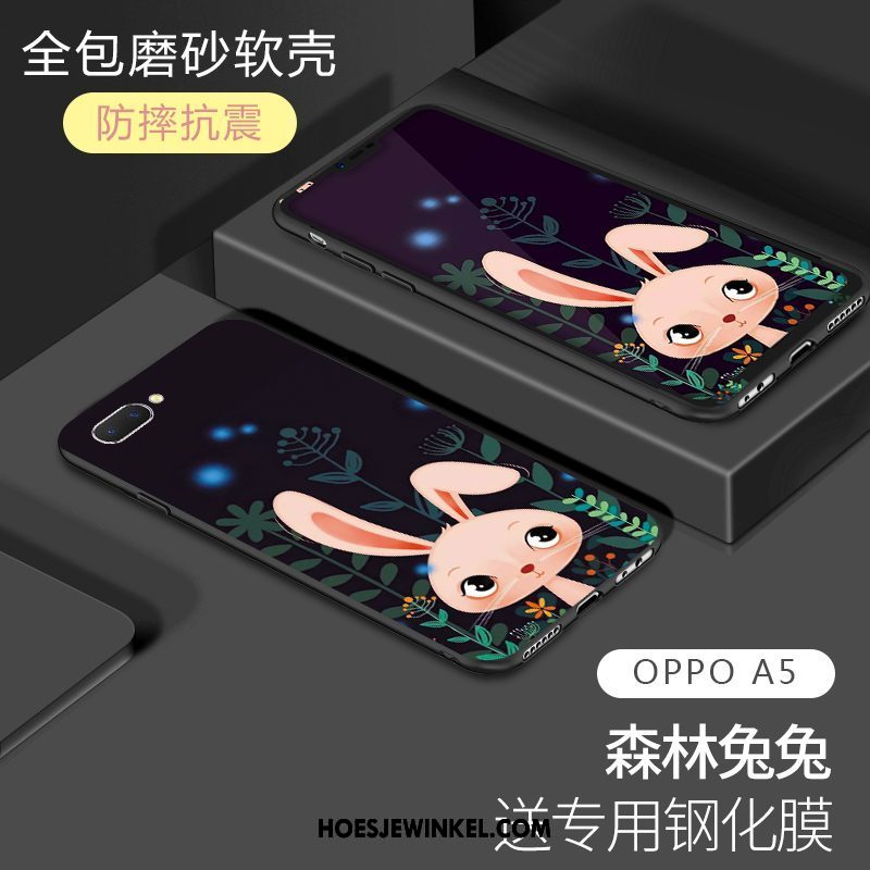 Oppo A5 Hoesje Zacht All Inclusive Hoes, Oppo A5 Hoesje Anti-fall Mooie