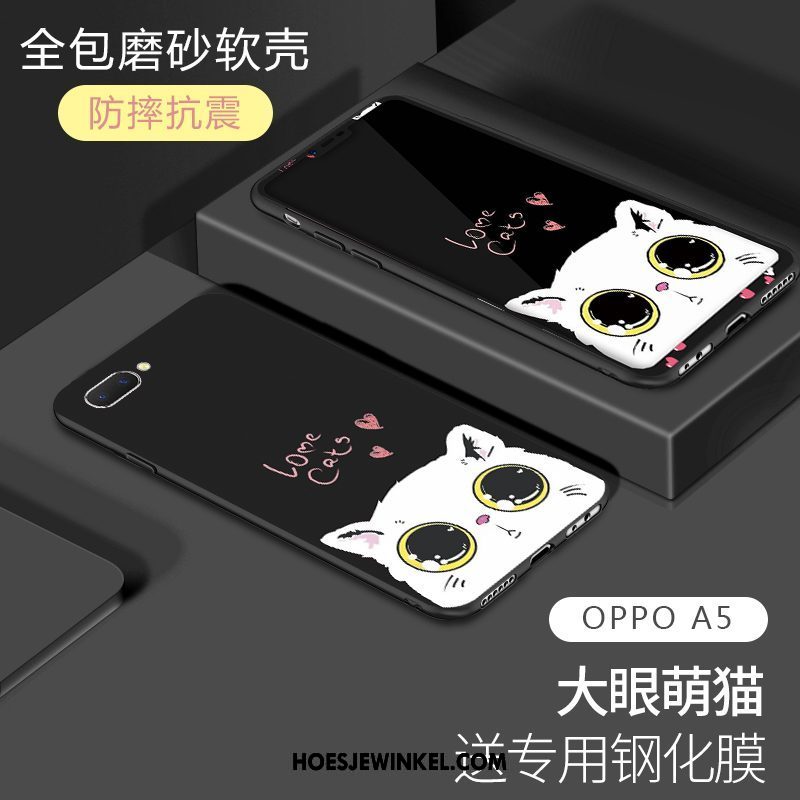 Oppo A5 Hoesje Zacht All Inclusive Hoes, Oppo A5 Hoesje Anti-fall Mooie