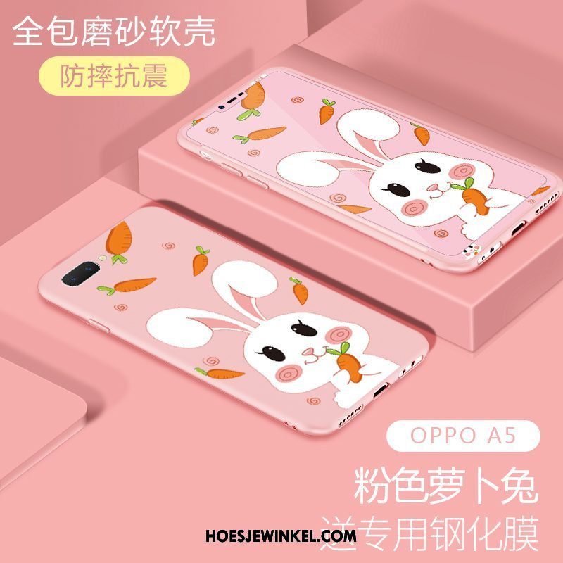 Oppo A5 Hoesje Zacht All Inclusive Hoes, Oppo A5 Hoesje Anti-fall Mooie