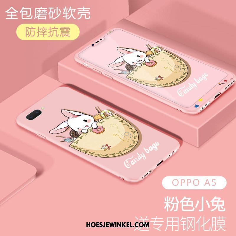 Oppo A5 Hoesje Zacht All Inclusive Hoes, Oppo A5 Hoesje Anti-fall Mooie