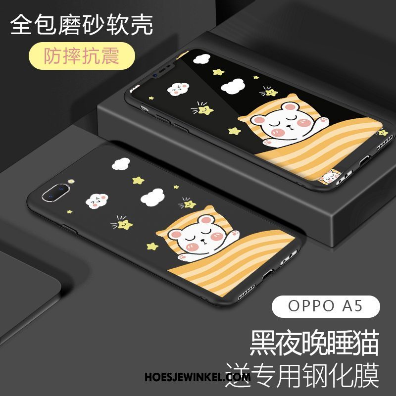 Oppo A5 Hoesje Zacht All Inclusive Hoes, Oppo A5 Hoesje Anti-fall Mooie