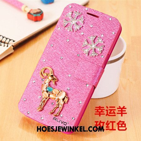 Oppo A73 Hoesje Bescherming Met Strass Anti-fall, Oppo A73 Hoesje Hoes Blauw