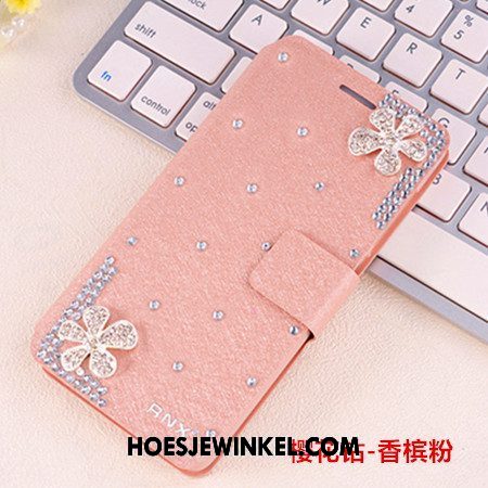 Oppo A73 Hoesje Bescherming Met Strass Anti-fall, Oppo A73 Hoesje Hoes Blauw