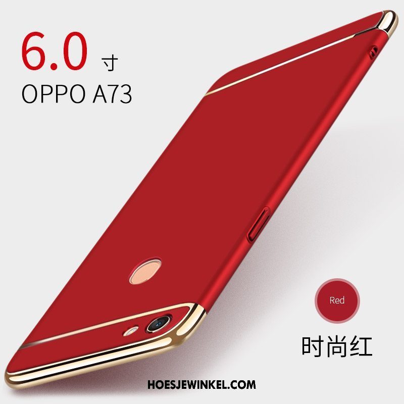 Oppo A73 Hoesje Het Uitstralen Anti-fall Rood, Oppo A73 Hoesje Scheppend Persoonlijk