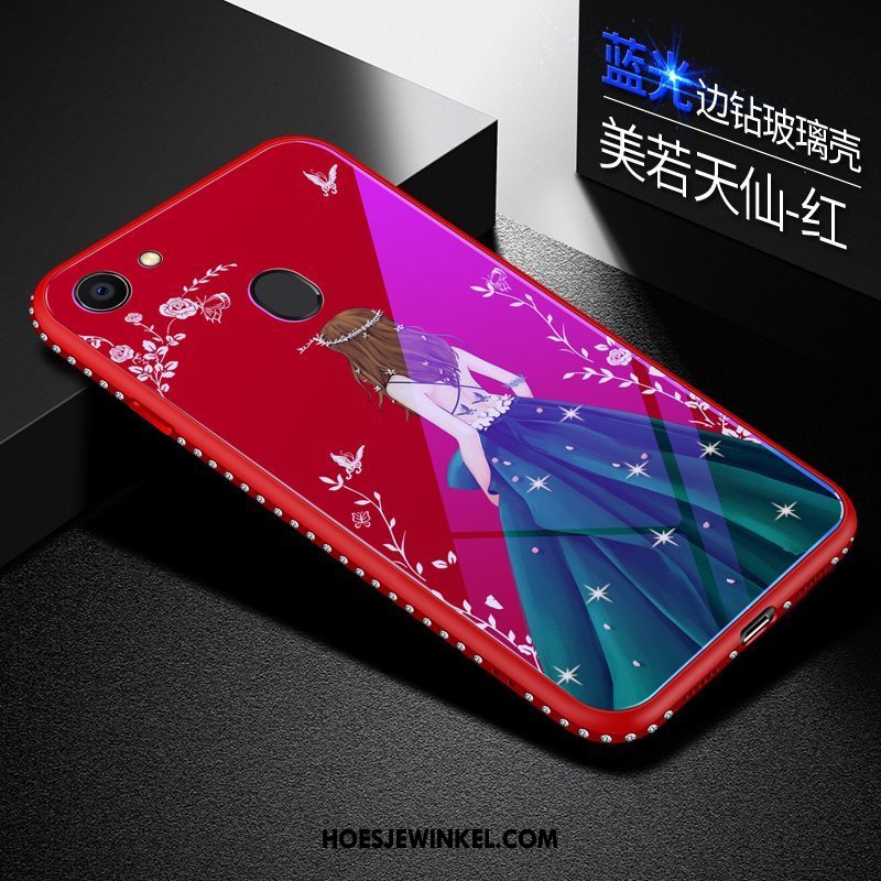 Oppo A73 Hoesje Hoes Glas Anti-fall, Oppo A73 Hoesje Bescherming Trend