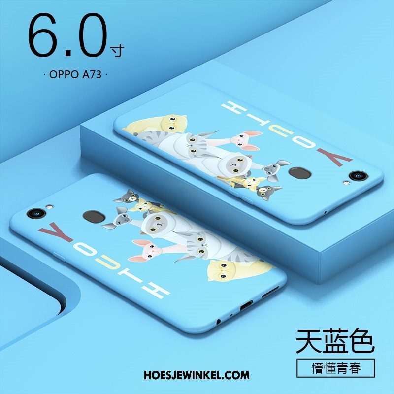 Oppo A73 Hoesje Mobiele Telefoon All Inclusive Bescherming, Oppo A73 Hoesje Anti-fall Scheppend