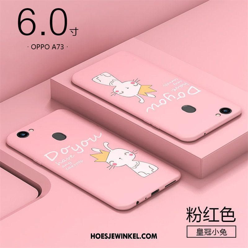 Oppo A73 Hoesje Mobiele Telefoon All Inclusive Bescherming, Oppo A73 Hoesje Anti-fall Scheppend