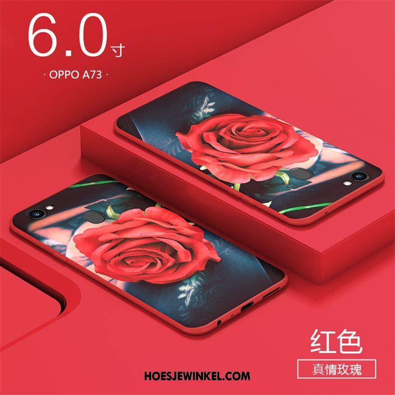 Oppo A73 Hoesje Mobiele Telefoon All Inclusive Bescherming, Oppo A73 Hoesje Anti-fall Scheppend